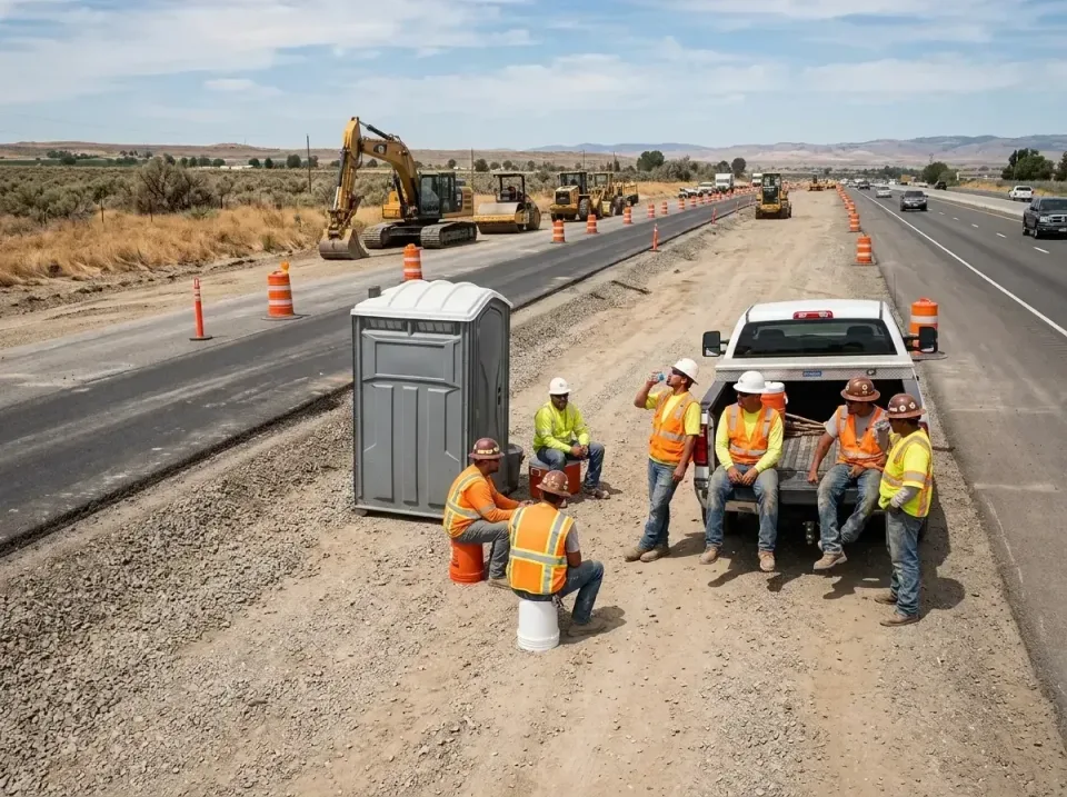 highway-road-construction-crew-007 — frequently asked questions, Porta Potty and Restroom Rentals in Vandergrift, PA